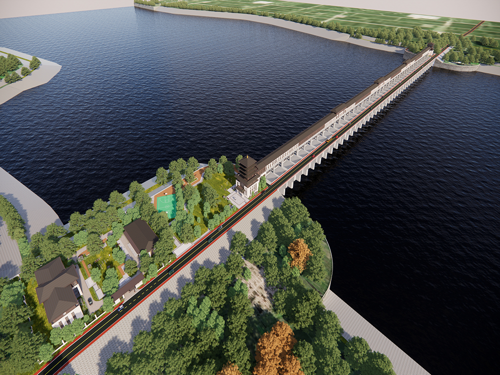 磚舍攔河閘：擋水高度高達(dá)12.9米，國(guó)內(nèi)罕見(jiàn)