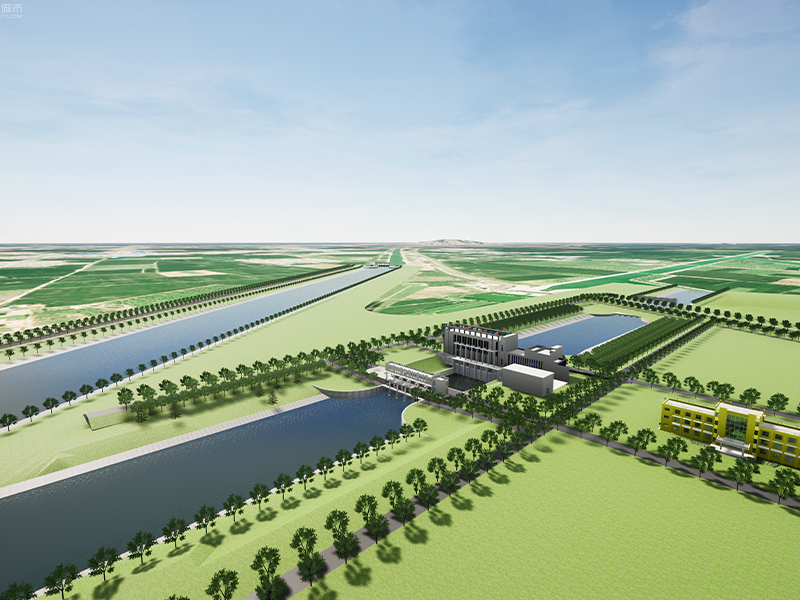 數(shù)字孿生南水北調(diào)鄧樓泵站建設(shè)2-圍繞鄧樓泵站“調(diào)度”與“運(yùn)行維護(hù)”兩個(gè)核心業(yè)務(wù)，搭建智能應(yīng)用平臺(tái)