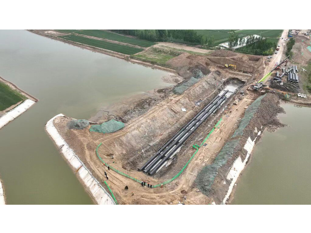 德州市向城區(qū)供水工程，管道多口徑、多管材，總長(zhǎng)約40km